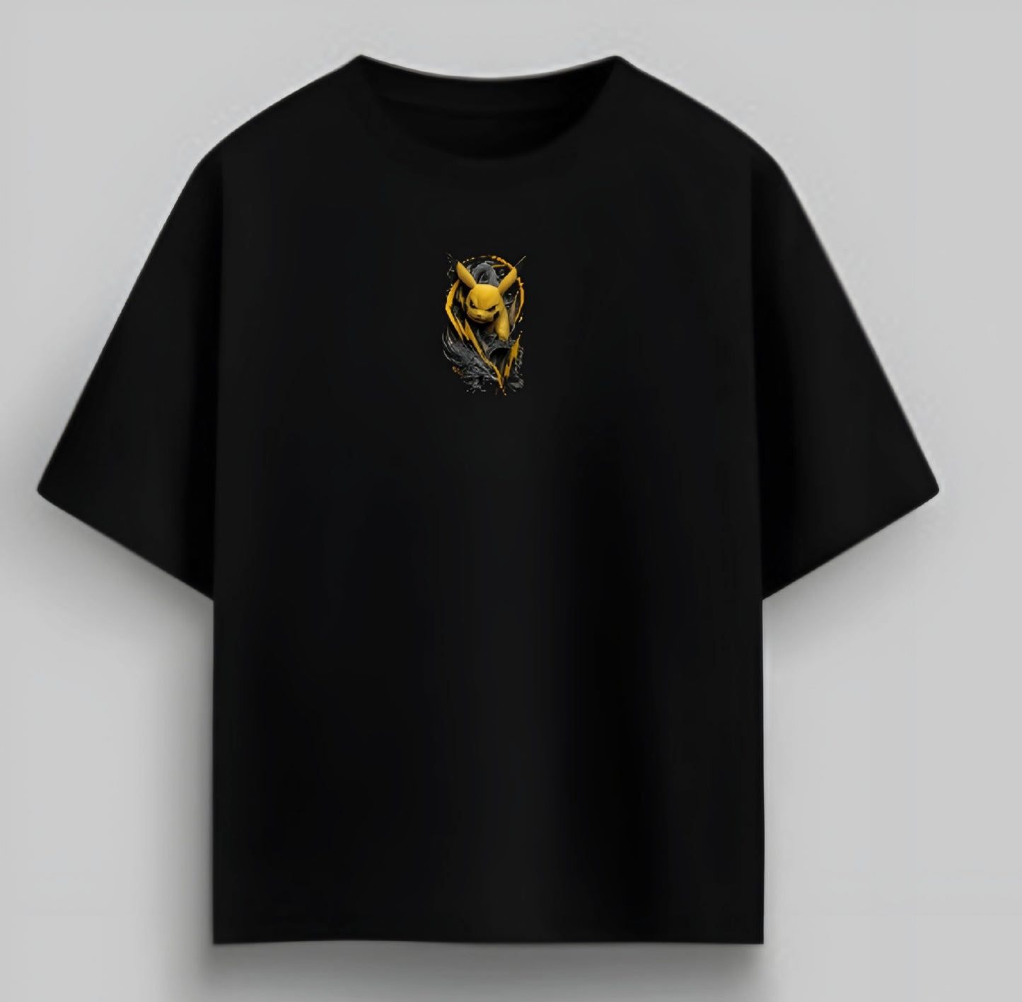 Pikachu Edition Premium Down Shoulder T-Shirt